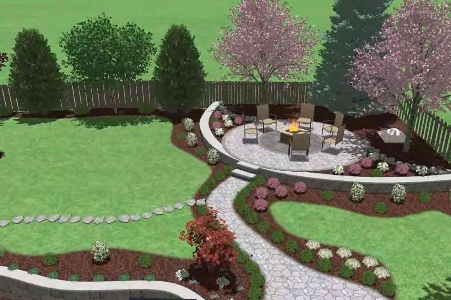 Landscape Design in Leland