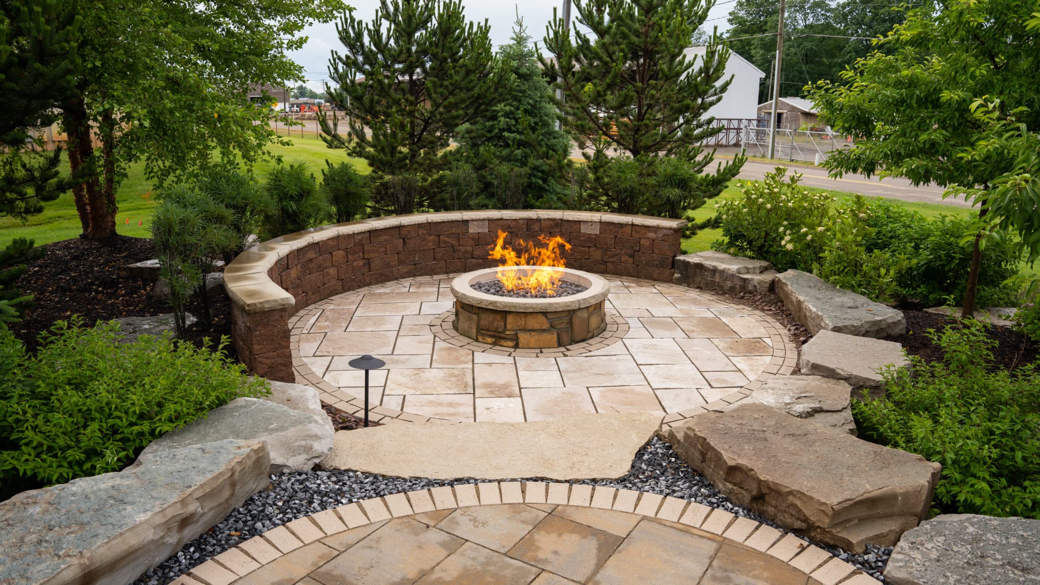 Hardscaping in Leland